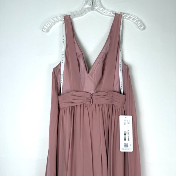 NWT-Azazie Kora bridesmaid dress, Dusty Rose, Size A4 (US), Wedding Wear - Picture 6 of 8